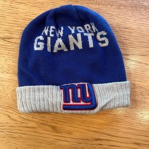 New York Giants Beanie Adult One Size Fits All Blue NFL New Era
